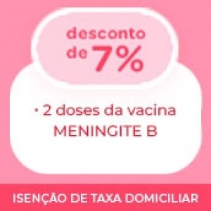 PACOTE DE VACINA MENINGITE B RECOMBINANTE - 2 DOSES