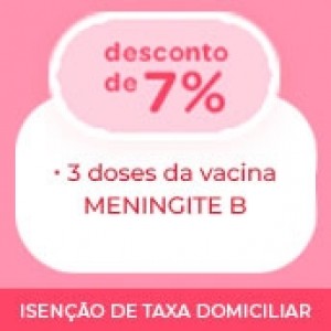  PACOTE DE VACINA MENINGITE B RECOMBINANTE - 3 DOSES