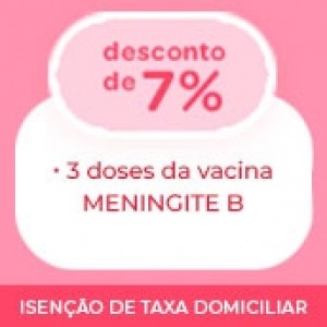 PACOTE DE VACINA MENINGITE B RECOMBINANTE - 3 DOSES