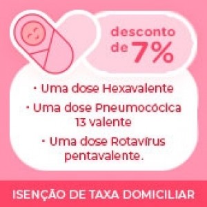 PACOTE DE VACINA 6 MESES