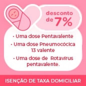  PACOTE DE VACINA 4 MESES